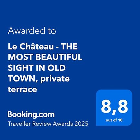 ניס Le Chateau - The Most Beautiful Sight In Old Town, Private Terrace מראה חיצוני תמונה