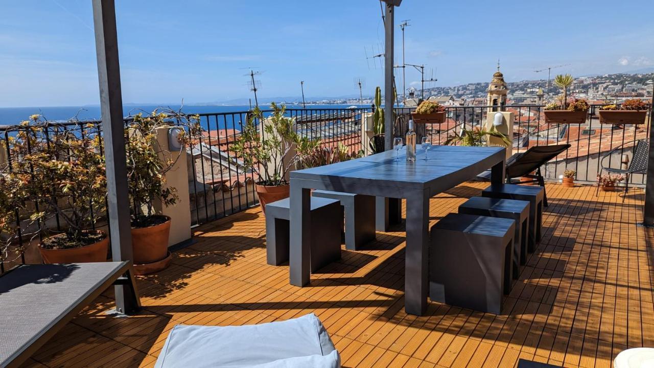 ניס Le Chateau - The Most Beautiful Sight In Old Town, Private Terrace מראה חיצוני תמונה