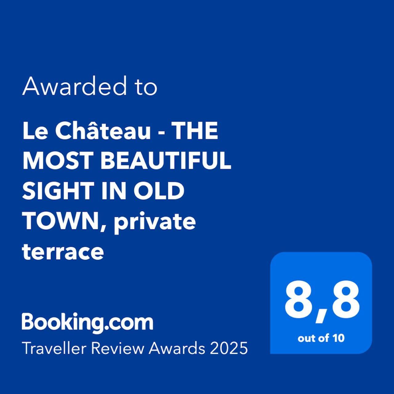 ניס Le Chateau - The Most Beautiful Sight In Old Town, Private Terrace מראה חיצוני תמונה