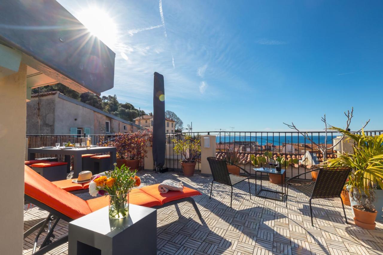 ניס Le Chateau - The Most Beautiful Sight In Old Town, Private Terrace מראה חיצוני תמונה