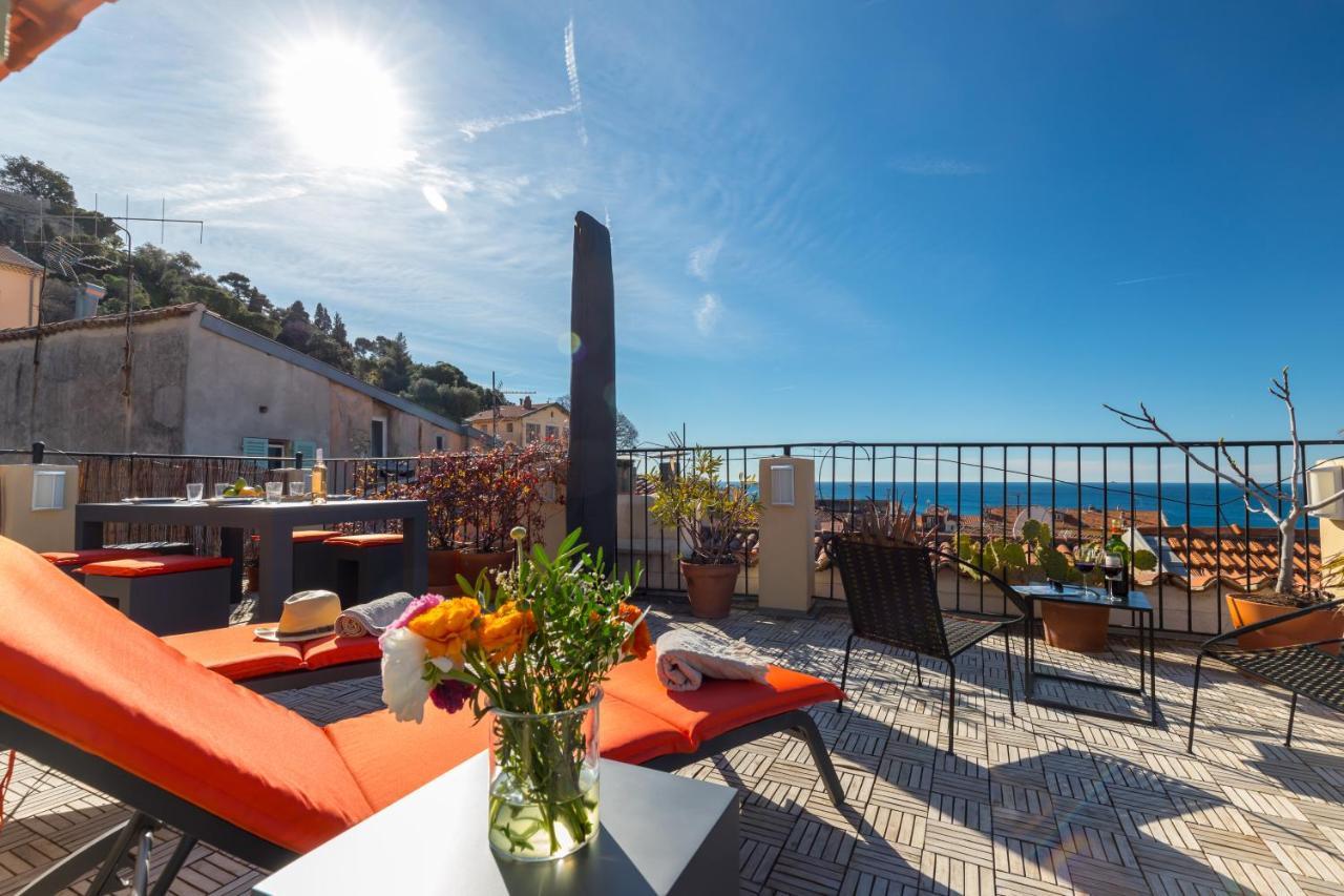 ניס Le Chateau - The Most Beautiful Sight In Old Town, Private Terrace מראה חיצוני תמונה